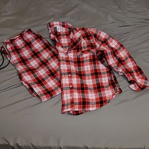 Flannel Pajama Set